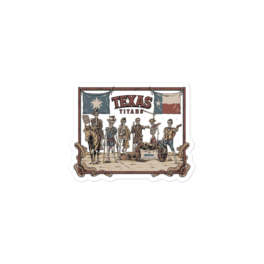 Texas Titans Sticker